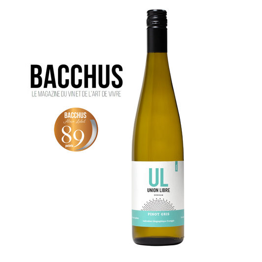 Le UL Pinot Gris 2025 parmi les 10 coups de cœur du Magazine Bacchus