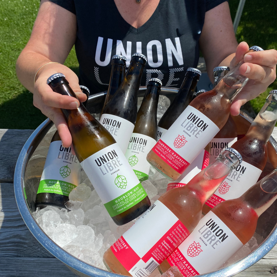 Cocktail au cidre gazéifié - Houblon